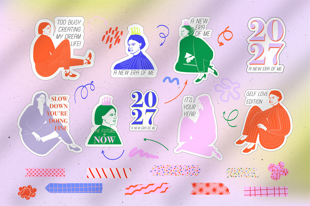 2027 NEW ERA Calendar & Planners, an Object Graphic by Mio Buono (Photo 15 of 16)