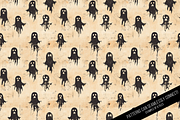 Vintage Halloween Digital Paper, a Pattern Graphic by Chromolume Studio (Thumbnail 14 of 28)