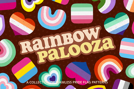 Rainbow Palooza Pride Patterns