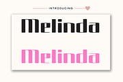 Melinda Font, a Sans Serif Font by Cutie_Kate_Studio (Thumbnail 1 of 11)