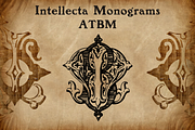 Intellecta Monograms Collection, a Font by Intellecta Design (Thumbnail 3 of 5)