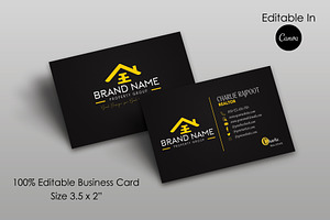 Creative Real Estate Business Card