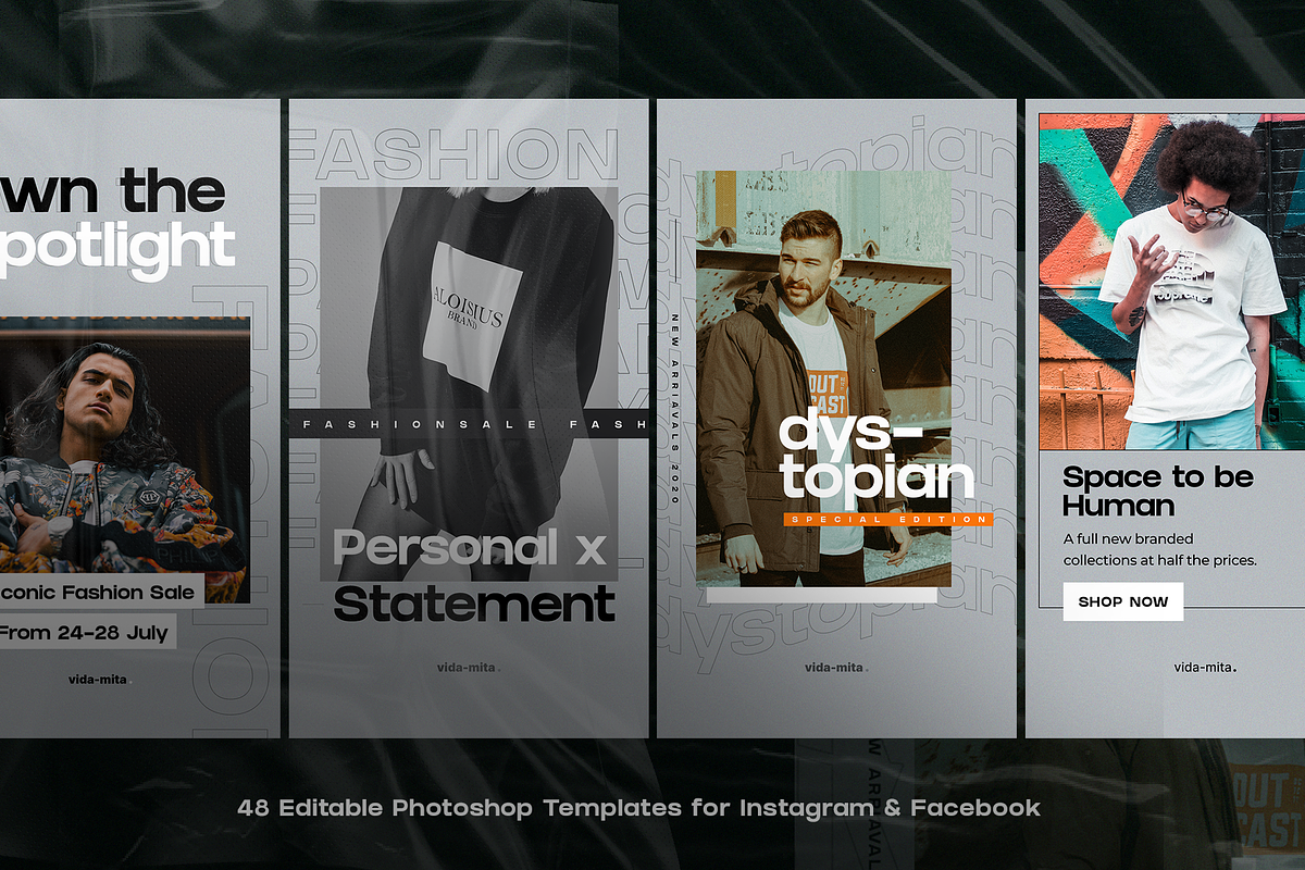 Hexagon Social Media Package, a Social Media Template by Fluto Creative Studio (Photo 3 of 7)