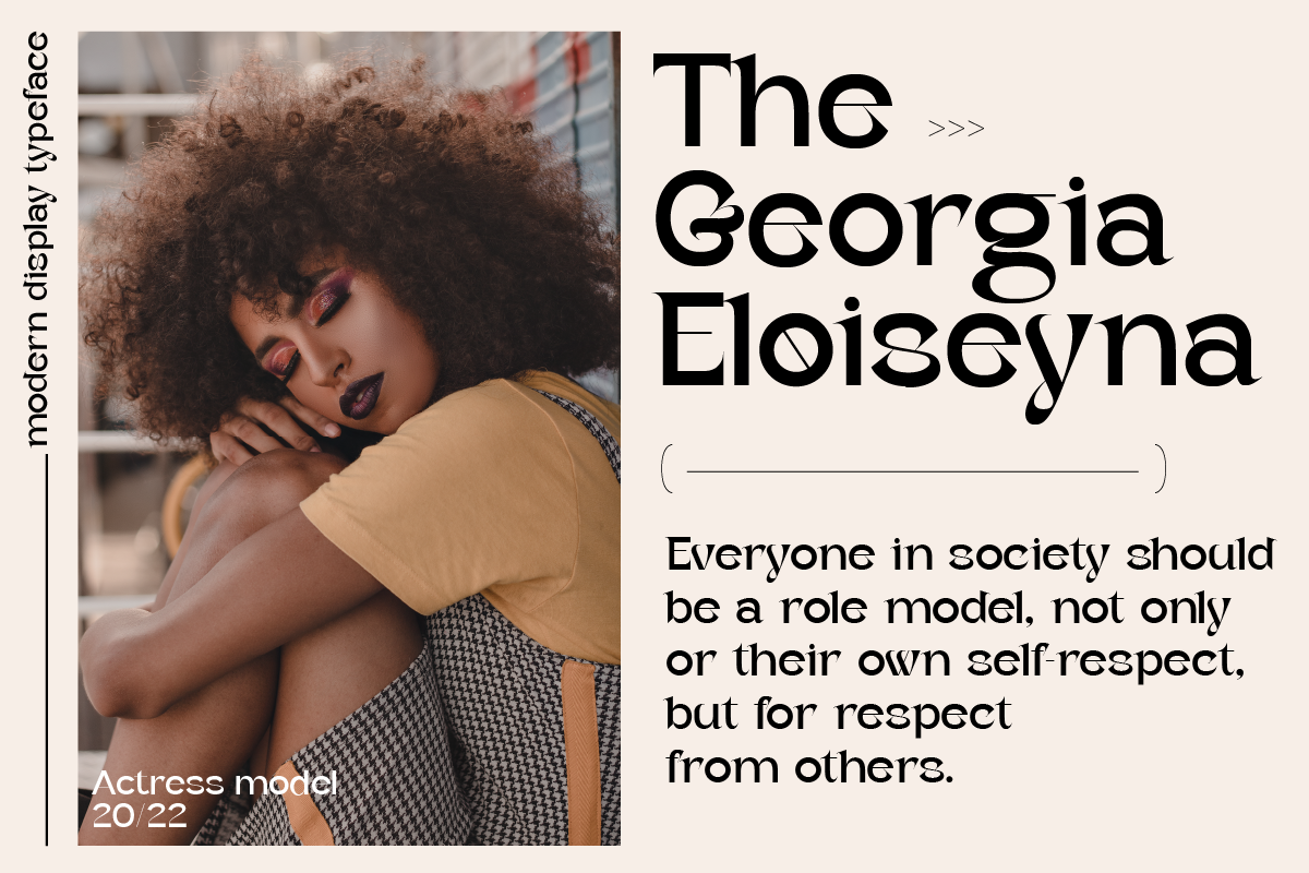 Vestige Grotesk Modern Typeface, a Serif Font by Ronny Studio (Photo 4 of 13)