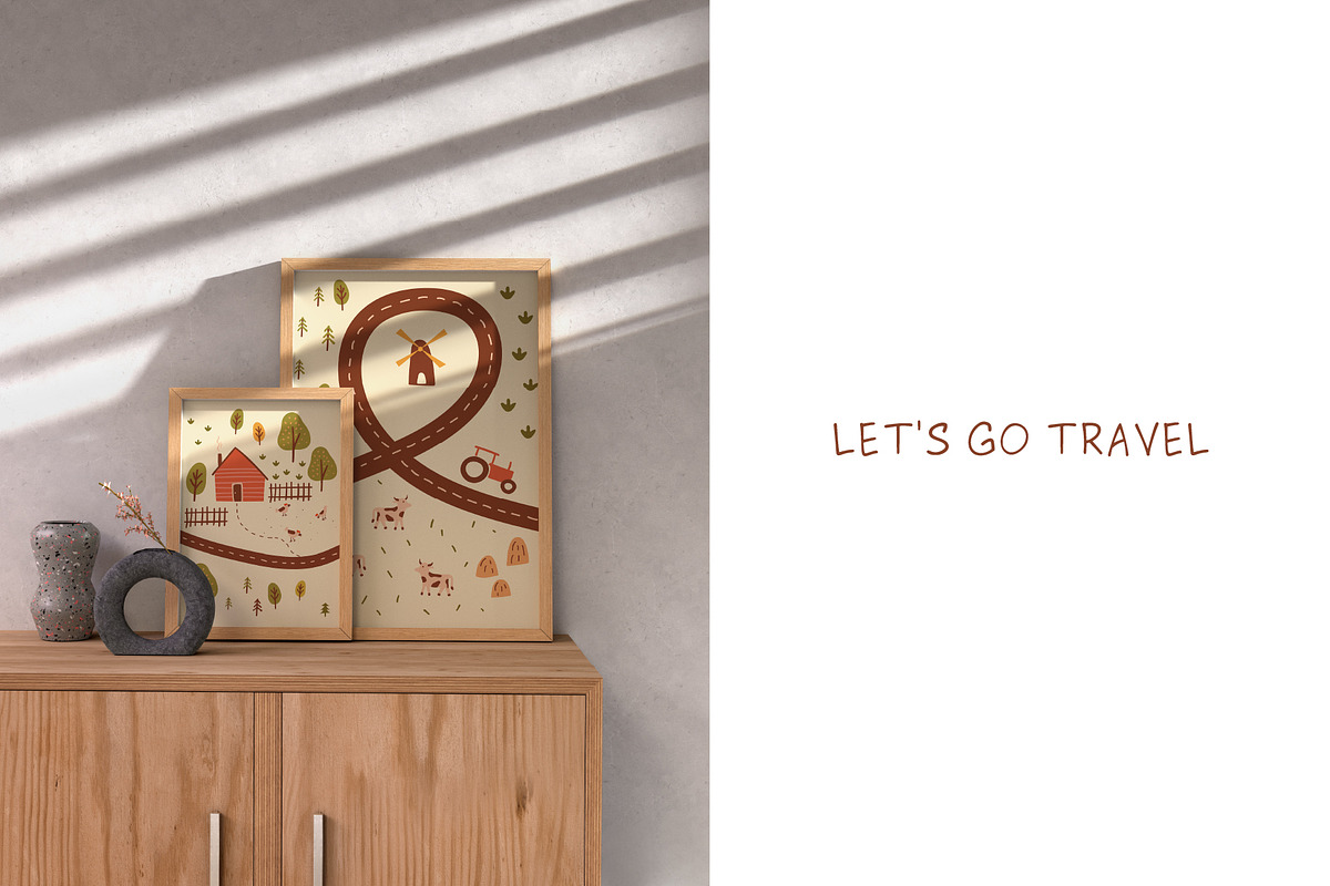 Local Travel Set, an Object Graphic by Zim Varezhkin (Photo 6 of 8)
