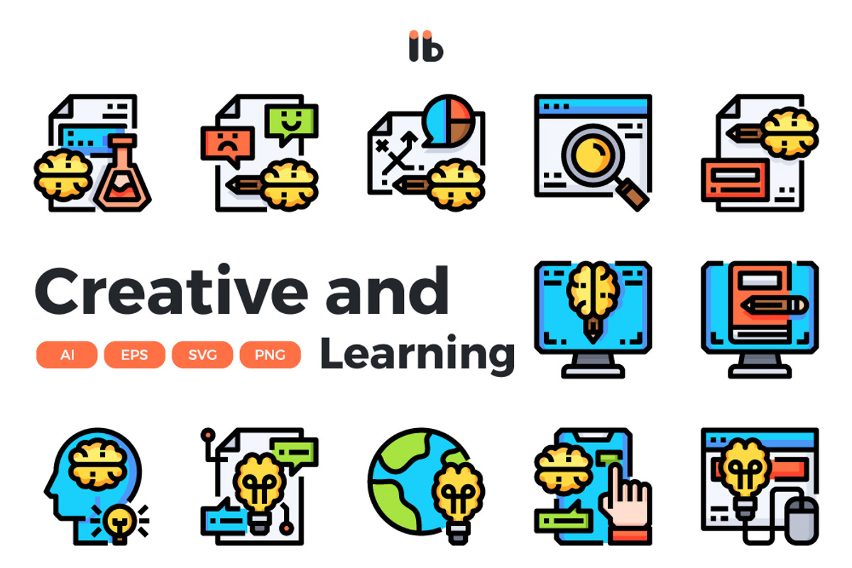 30 Creative and Learning, an Icon by libertetstudio (Photo 1 of 6)