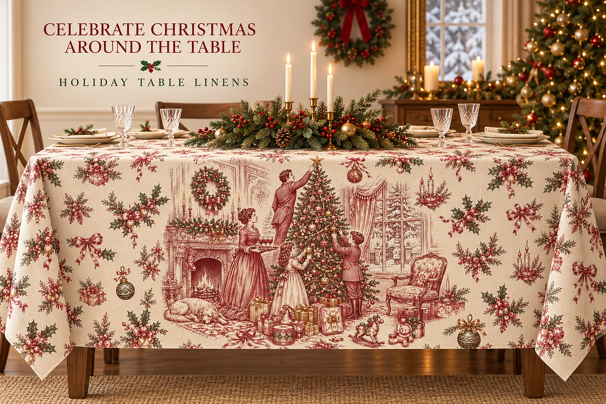 Christmas Tree Decorating Toile Pack, a Pattern Graphic by Olya Creative (Photo 6 of 7)