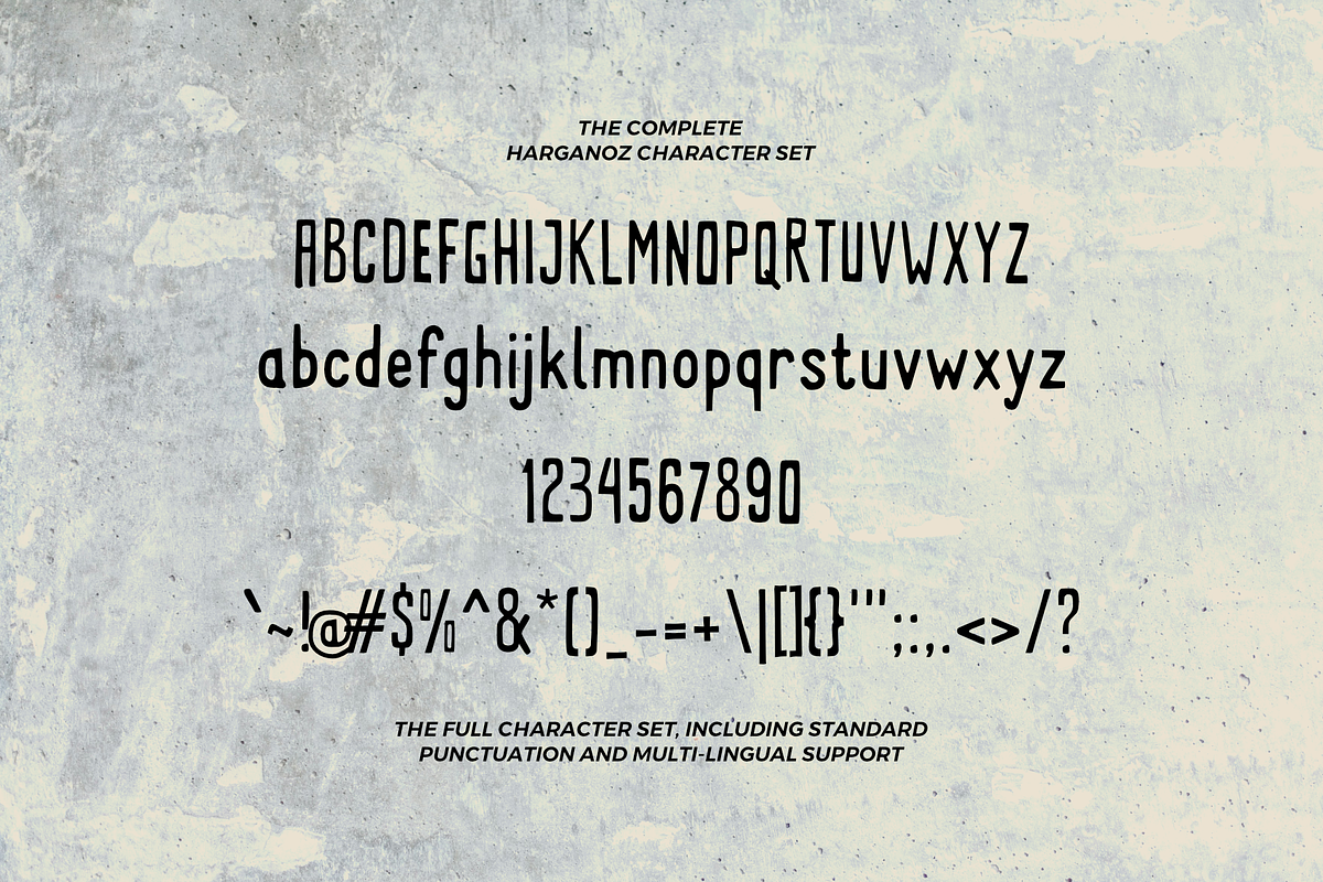 Harganoz Tall Handmade Display Font, a Handwritten Font by mesuka (Photo 5 of 5)
