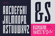 Xavier Futuristic Sans Serif Font, a Sans Serif Font by Perfectype (Thumbnail 10 of 10)