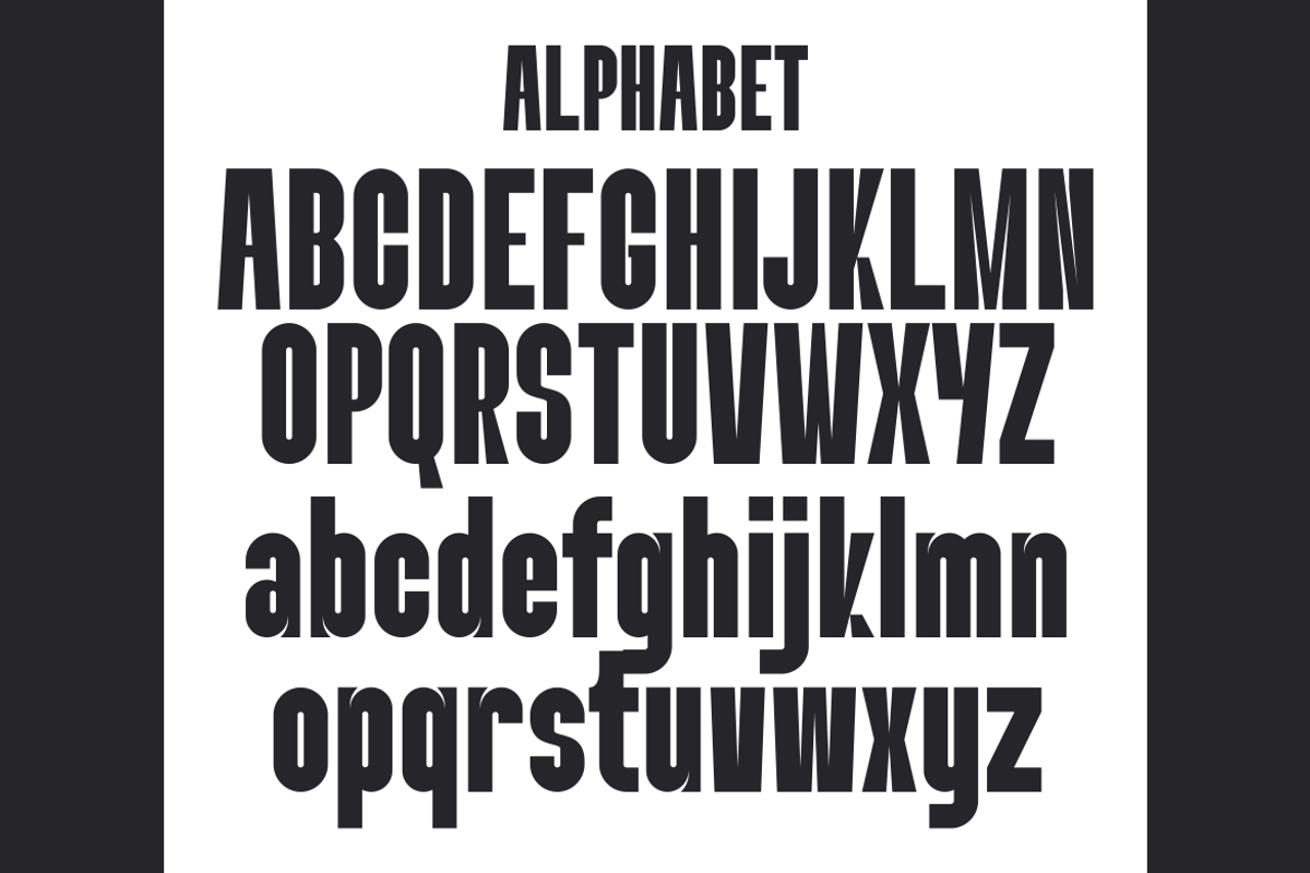 Slight - A Modern Condensed Sans, a Sans Serif Font by Marvadesign (Photo 3 of 7)