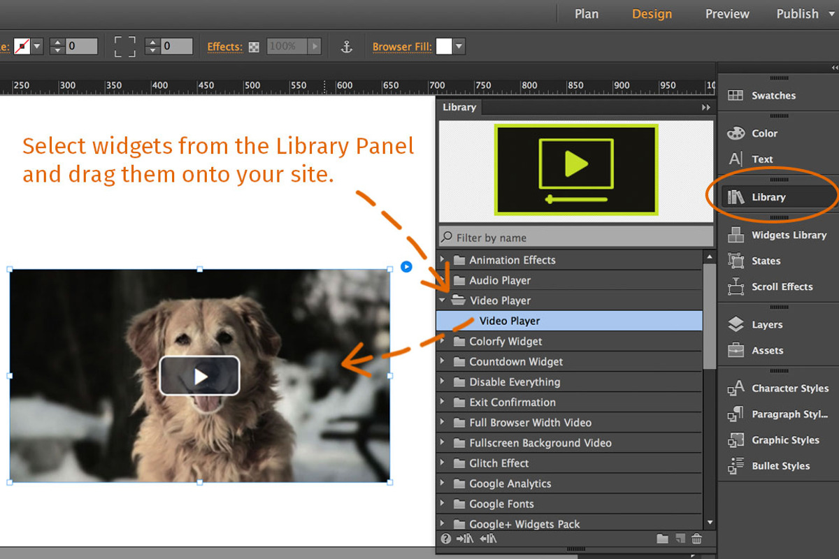 Adobe Muse Widgets Bundle, a Plug-in Add-On by MuseTemplatesPro (Photo 2 of 2)