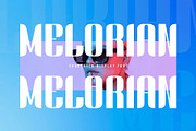 Melorian – Bold Condensed Sans Serif, a Sans Serif Font by BrandSemut (Thumbnail 1 of 8)