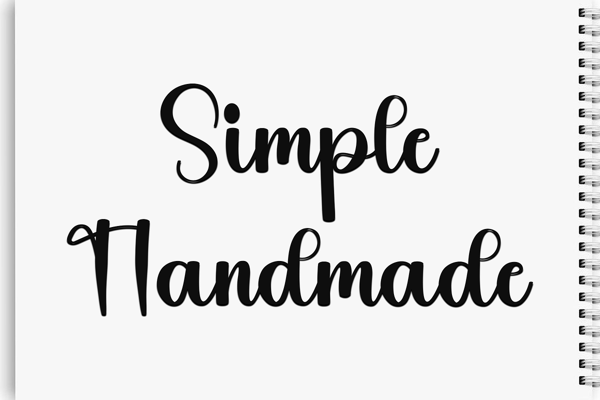 Mountain, a Handwritten Font by InermediaSTUDIO (Photo 3 of 8)