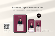 Elegant Link in Bio Canva Website, a Landing Page Template by batang (Thumbnail 2 of 5)
