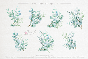 EUCALYPTUS WATERCOLOR COLLECTION