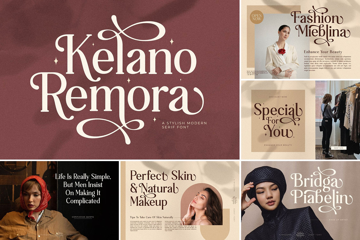 SALE! Modern & Stylish Serif Font, a Serif Font by Storytype Studio (Photo 25 of 41)