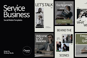 Service Business Social Media Kit, a Social Media Template by ShowUp! Studio (Thumbnail 1 of 7)