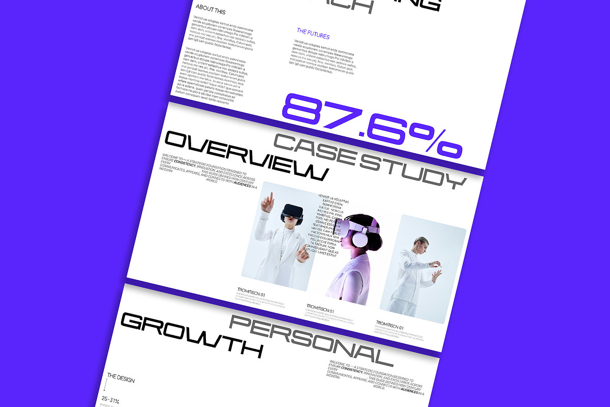 Personal Portfolio Presentation Deck, a Presentation Template by Templeste (Photo 4 of 7)