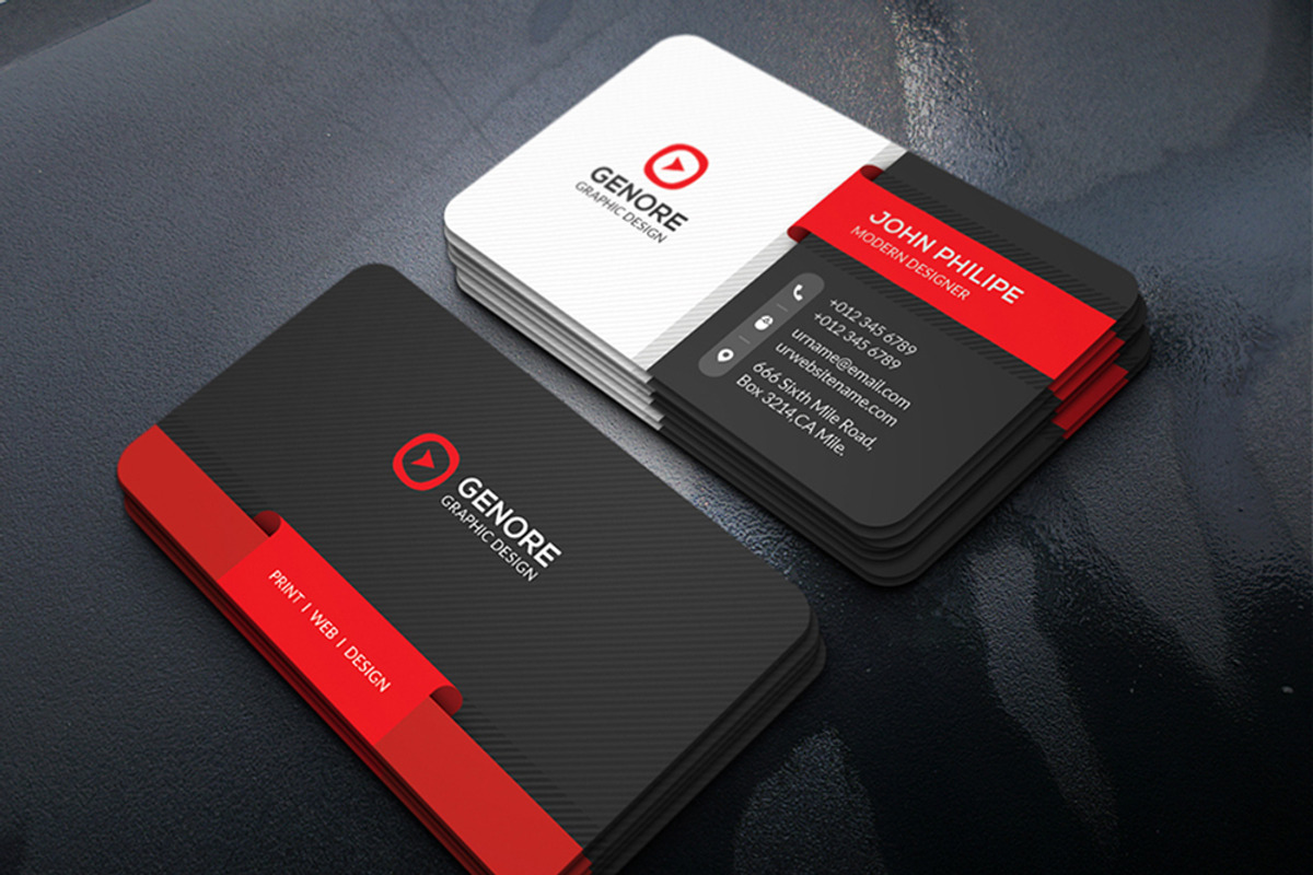 Corporate Business Card, a Business Card Template by Creative_Arts (Photo 4 of 4)