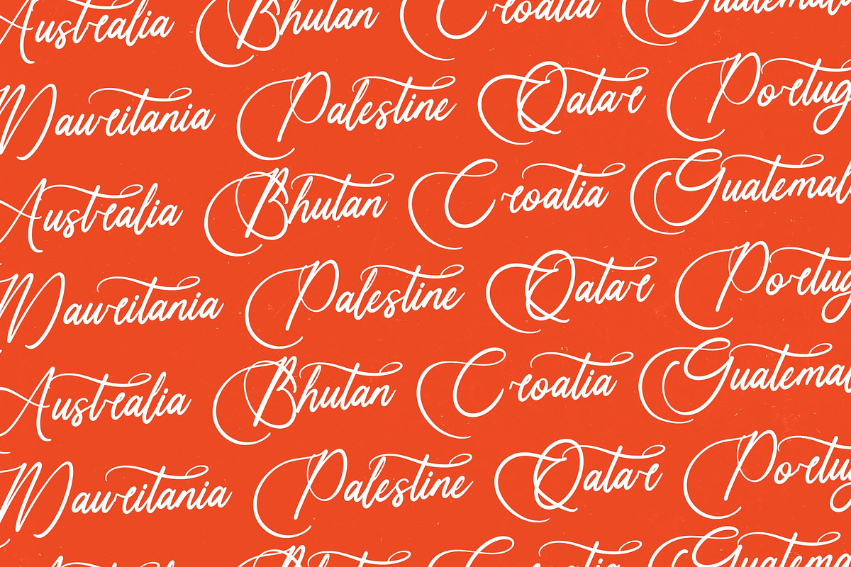 Uniquely Vifanite Bold Calligraphy, a Script Font by Letterena Studios Script (Photo 13 of 20)