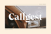 Callgest Display Font - 3 Styles, a Serif Font by Martype Co (Thumbnail 1 of 14)