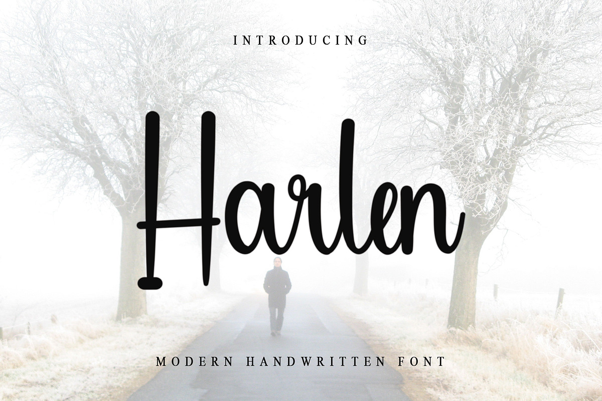 Harlen, a Handwritten Font by InermediaSTUDIO (Photo 1 of 6)