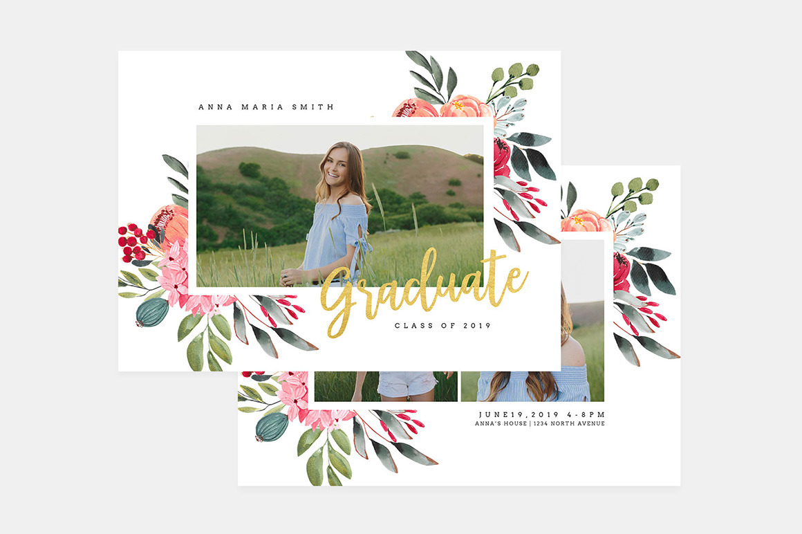 Graduation Card Templates G075, a Card Template by Salsal Design