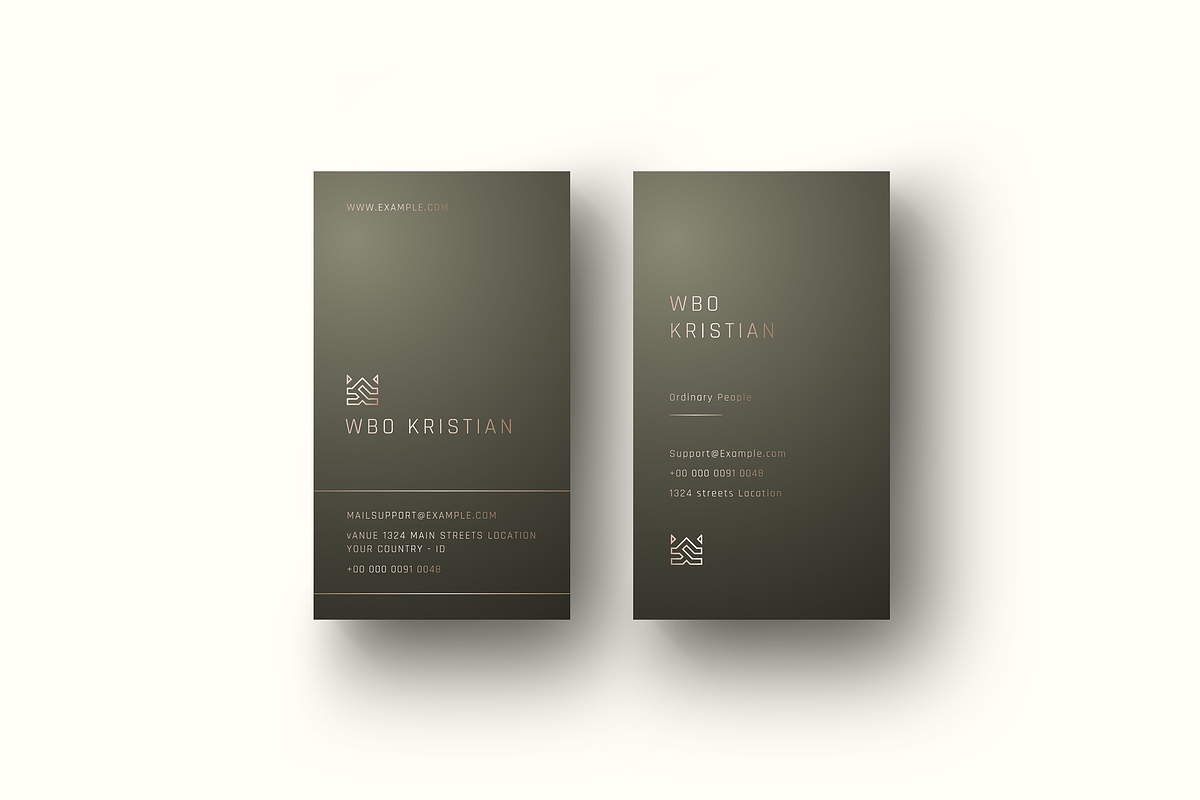 Vangard Business Card - 5 Bundles, a Business Card Template by Ctrl space studio (Photo 4 of 9)