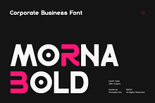 Morna Bold - Corporate Business Font