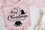 Christmas SVG - Merry Christmas SVG, a Decorative Illustration by Dasagani (Thumbnail 2 of 5)