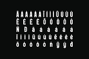 Gosans Condensed Font, a Sans Serif Font by Iqsiart Studio (Thumbnail 8 of 9)