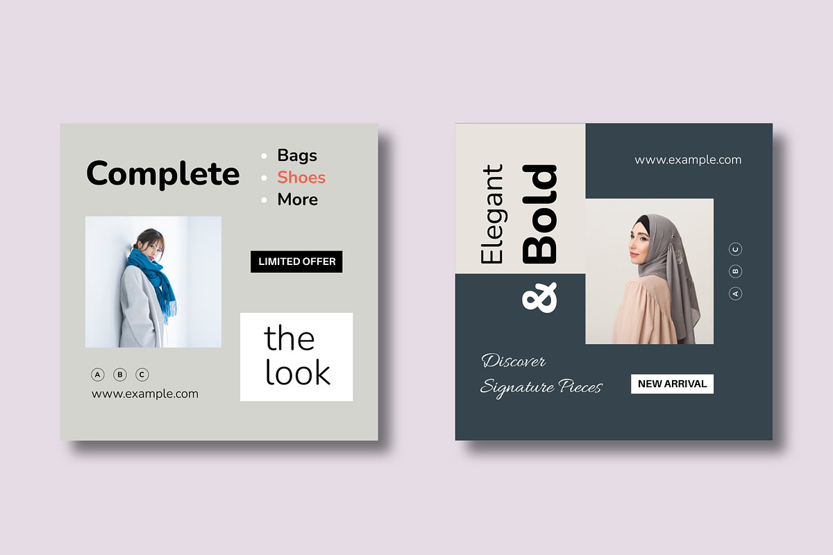 Modern Fashion Social Media Template, a Social Media Template by MightyDesign (Photo 4 of 8)