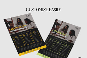 Canva Business Services Flyer