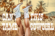 Rodeo Nights - Western Font, a Slab Serif Font by Horlleys (Thumbnail 2 of 7)