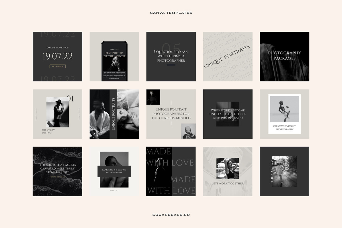 Canva Templates For Photographers, a Social Media Template by Squarebase Templates (Photo 5 of 5)