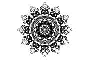 Handcrafted Mandala Design Pack, a Pattern Graphic by NJ Himel (Thumbnail 8 of 30)