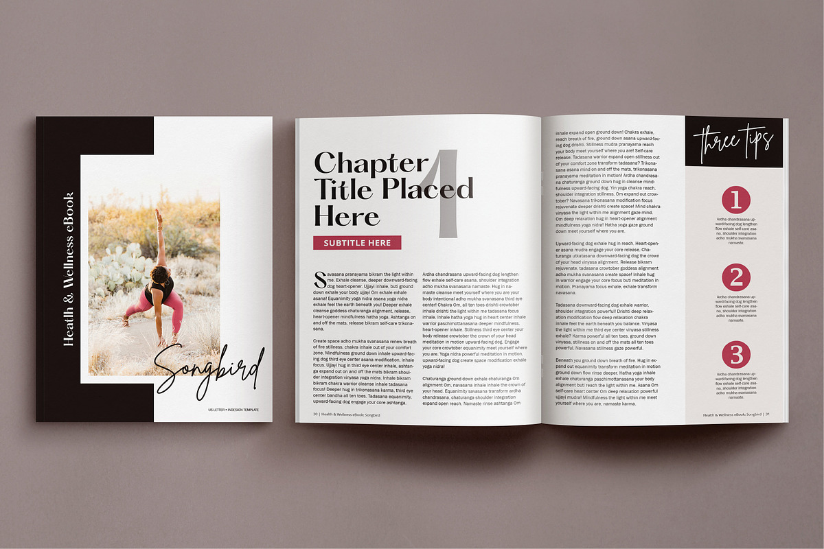 InDesign Health and Wellness eBook, a Marketing Template by Digital Diva Design (Photo 7 of 8)
