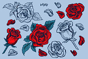 Fancy Florals, an Illustration by melissadn (Thumbnail 4 of 7)