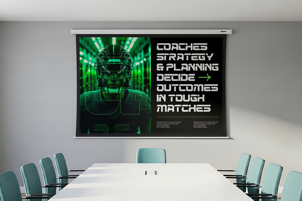 Gridline Minimal Esports Display, a Sans Serif Font by timelesstype.co (Photo 13 of 15)