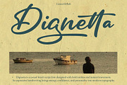 Dignetta - Casual Brush Script, a Script Font by Inviline.co (Thumbnail 3 of 10)