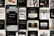 120 Simple Marketing Instagram Canva, a Social Media Template by Branding Victory STD (Thumbnail 9 of 10)