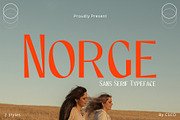 Norge – Contemporary Sans Serif, a Sans Serif Font by Craft Supply Co.