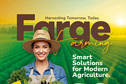 Organic Farming Flyer Template, a Flyer Template by grafilker (Thumbnail 2 of 2)