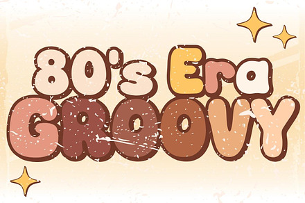 80s era groovy - Handwritting, a Handwritten Font by Charmingbear59.design