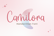 Camilora, a Handwritten Font by BearyType Studio (Thumbnail 1 of 5)