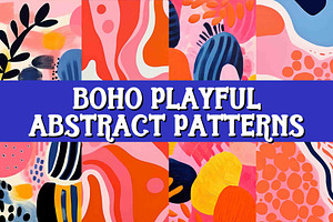 Boho Playful Abstract Patterns