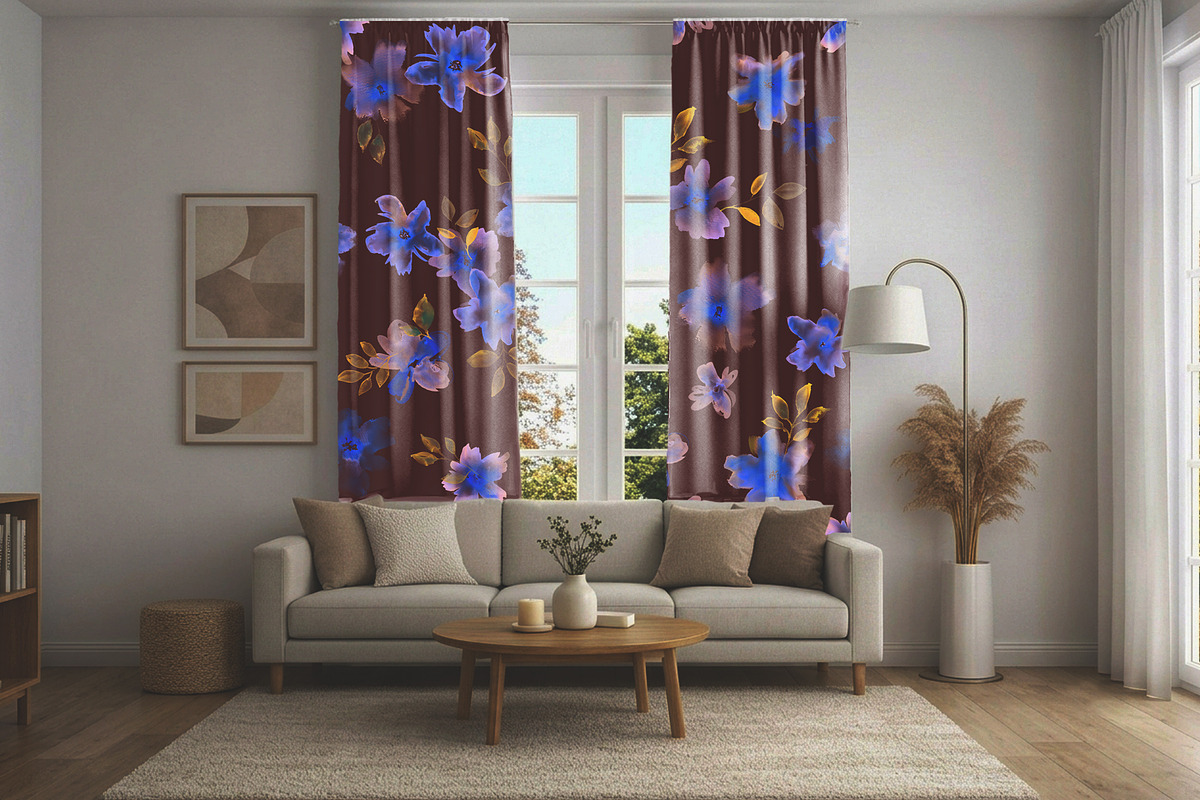 Watercolor Floral Pattern, a Pattern Graphic by MartinShop (Photo 5 of 10)
