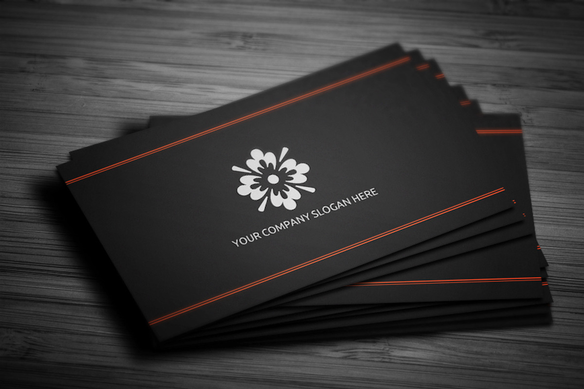 Flat Business Card Template, a Business Card Template by don_2mba (Photo 2 of 5)