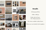 25 Instagram Templates for Canva, a Social Media Template by Wild Wander Collective (Thumbnail 6 of 6)