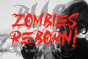 REBORN ZOMBIES FONT, a Font by typeline studio (Thumbnail 1 of 5)